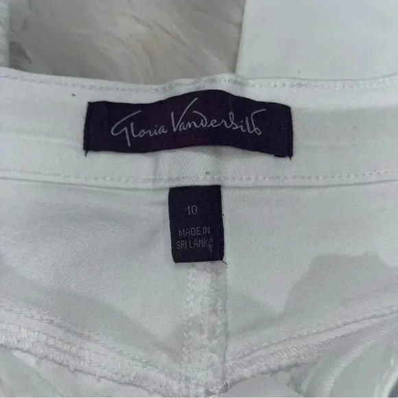 GLIRIA VANDERBILT WHITE JEANS - Picture 2 of 6